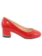 Червоні туфлі із золотистим декором | 6652932 | фото 5