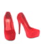 Ефектні червоні туфлі на високих підборах | 6652933 | фото 2