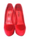 Эффектные красные туфли на высоком каблуке | 6652933 | фото 3