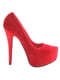 Ефектні червоні туфлі на високих підборах | 6652933 | фото 4