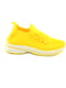 Желтые летние кроссовки на шнуровке | 6652944 | фото 4