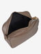 Сіро-коричнева шкіряна сумка крос-боді | 6653667 | фото 4