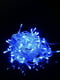 Світлодіодна гірлянда на батарейках 30LED 3м синій прозорий провід синя | 6653736 | фото 4