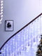 Гірлянда штора-водоспад 3*3м 480 LED + з'єднувач, 8 режимів біла | 6653773 | фото 4