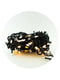 Гірлянда матова Голка на чорному дроті 100 led 7м 100 лампочок білий теплий (жовтий золотий) 8 режимів | 6653774