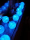 Гірлянда на батарейках Тайські кульки 10 LED 150см, синє світло, прозорий провід | 6653808 | фото 2