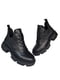 Ботинки кожаные черные | 6654081 | фото 4