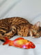 Игрушка для котов и кошек механическая вибро рыба с USB Золотая рыбка 30 см | 6654398 | фото 2
