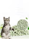 Наполнитель для кошачьего туалета Top Cat Tofu Grean Tea  соевый с ароматом зеленого чая 5,7 л | 6654416 | фото 2