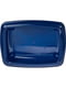 Туалет лоток для котів Moderna Arist-o-tray Jumbo c бортиком синій 57 х 43 х 16,3 см С | 6654483 | фото 2