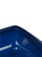Туалет лоток для котів Moderna Arist-o-tray Jumbo c бортиком синій 57 х 43 х 16,3 см С | 6654483 | фото 4