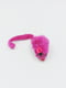 Іграшка для котів миша з хутра фуксія 5 см | 6654888 | фото 2