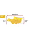 Намордник Artero Dog Muzzle, розмір L, колір жовтий | 6654964 | фото 2