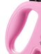 Рулетка-повідець для собак  Ferplast Flippy One Cord зі стрічкою розмір S рожева 14.7×3×10 см | 6655007 | фото 2