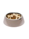 Металлическая миска для собак и кошек Ferplast Jolie Small Dove Grey Bowl серая 500 мл | 6655048 | фото 2