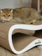 Когтеточка лежак для котов Say Meow Grace XL 67*27*35 см | 6655098 | фото 2