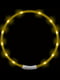 Светящийся LED ошейник для собак с USB зарядкой 70 см Желтый | 6655208 | фото 2