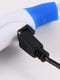 LED нашийник для собак з USB зарядкою 50 см Білий | 6655212 | фото 2