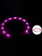Светящийся LED ошейник для собак с USB зарядкой 70 см Розовый | 6655221 | фото 2