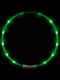 LED нашийник для собак з USB зарядкою 70 см Зелений | 6655225 | фото 2