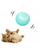 Смарт іграшка PetGravity обертається м`ячик для котів собак бірюзовий | 6655244 | фото 2