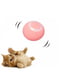 Смарт іграшка PetGravity обертається м`ячик для котів собак рожевий | 6655245 | фото 2