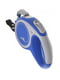 Повідець-рулетка Flexi New Comfort XS стрічка 3 м Синій | 6655385 | фото 3