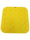 Силиконовый коврик для собак EcoToys антистресс для слизывания 20х20 см желтый | 6655664 | фото 2