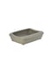 Туалет-лоток для котів Moderna Arist-o-tray large з бортами сірий 50 х 38 х 14 см С | 6656121