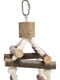 Trixie 5886 Лесенка для птиц с колокольчиком деревянная 34 см | 6656162 | фото 3