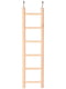 Игрушка для птиц Лестница деревянная 6 перекладин Trixie 5813 28 см | 6656433