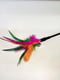 Игрушка для котов длинная палочка с короткими разноцветными перьями | 6656454 | фото 2