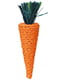 Игрушка для грызунов Trixie Морковь 20 см Оранжевая | 6656471