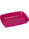 Туалет для кошенят Moderna Arist O-Tray 27.9х37х6.2 см Яскраво-рожевий | 6656546 | фото 2