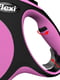 Повідець-рулетка Flexi - New Comfort M для собак до 20 кг, 5 м, трос, рожевий | 6656642 | фото 4