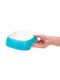 Пластиковая миска для собак и кошек Ferplast Glam Medium Light Blue Bowl голубая 750 мл | 6656922 | фото 4