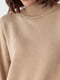 Світло-коричневий светр вільного крою | 6653658 | фото 4