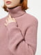 Теплий світло-марсаловий светр із додаванням вовни | 6657159 | фото 4