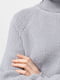 Теплый серый свитер с добавлением шерсти | 6657160 | фото 4