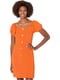 Платье А-силуэта оранжевого цвета | 6657221 | фото 2