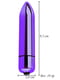 Віброкуля (міні вібраторкуля) для кліторальної мастурбації — фіолетова | 6657595 | фото 2