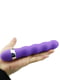 Водонепроникний силіконовий вібратор для вагінальної мастурбації — фіолетовий | 6657624 | фото 3