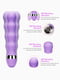 Водонепроникний силіконовий вібратор для вагінальної мастурбації — фіолетовий | 6657624 | фото 6