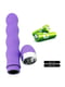 Водонепроникний силіконовий вібратор для вагінальної мастурбації — фіолетовий | 6657624 | фото 7