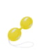 Вагінальні кульки для зміцнення м'язів піхви — жовті | 6657706
