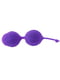 Силіконові вагінальні кульки для зміцнення м'язів піхви — фіолетові | 6657713 | фото 2
