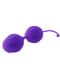 Силіконові вагінальні кульки для зміцнення м'язів піхви — фіолетові | 6657713 | фото 5