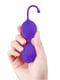 Силіконові вагінальні кульки для зміцнення м'язів піхви — фіолетові | 6657713 | фото 6
