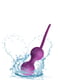 Набір вагінальних кульок для тренування і зміцнення м'язів піхви (3 шт.) - фіолетові | 6657716 | фото 7