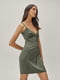 Сукня оливкового кольору | 6657879 | фото 4